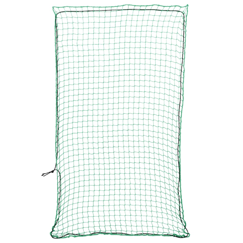 Vidaxx Anhängernetz elastisches Seil 5x3 m Polypropylen grün