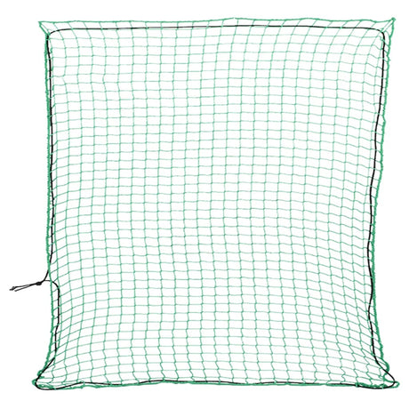 Vidaxx Anhängernetz elastisches Seil 4x4 m Polypropylen grün