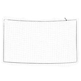 Vidaxx Anhängernetz elastisches Seil 3x1,65 m Polypropylen weiß