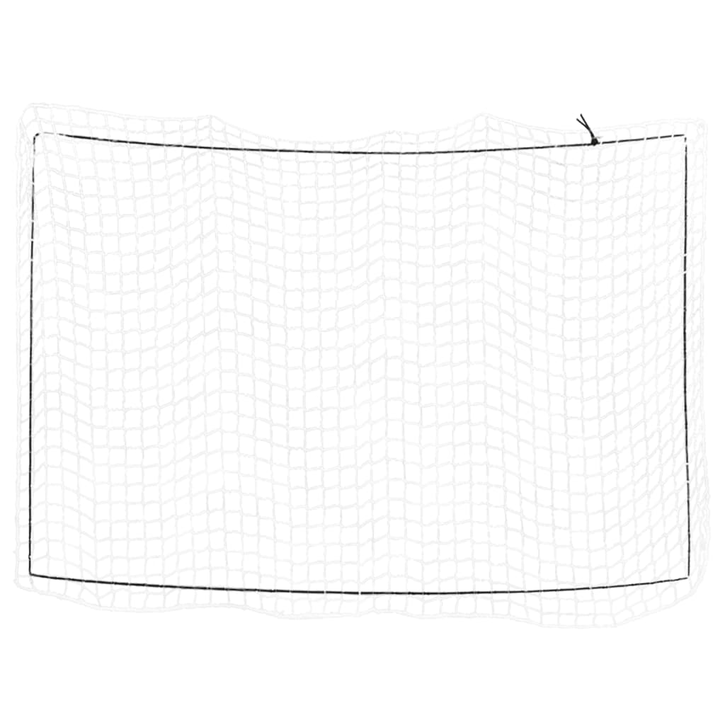 Vidaxx Anhängernetz elastisches Seil 3,5x2,5 m Polypropylen weiß