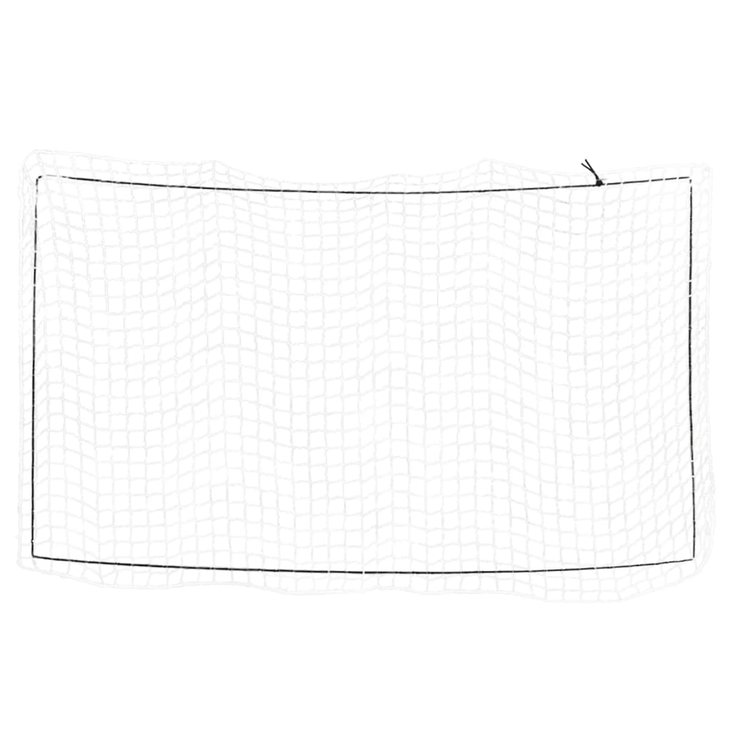 Vidaxx Anhängernetz elastisches Seil 4,5x2,5 m Polypropylen weiß