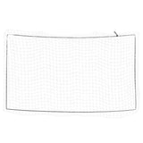 Vidaxx Anhängernetz elastisches Seil 4,5x2,5 m Polypropylen weiß