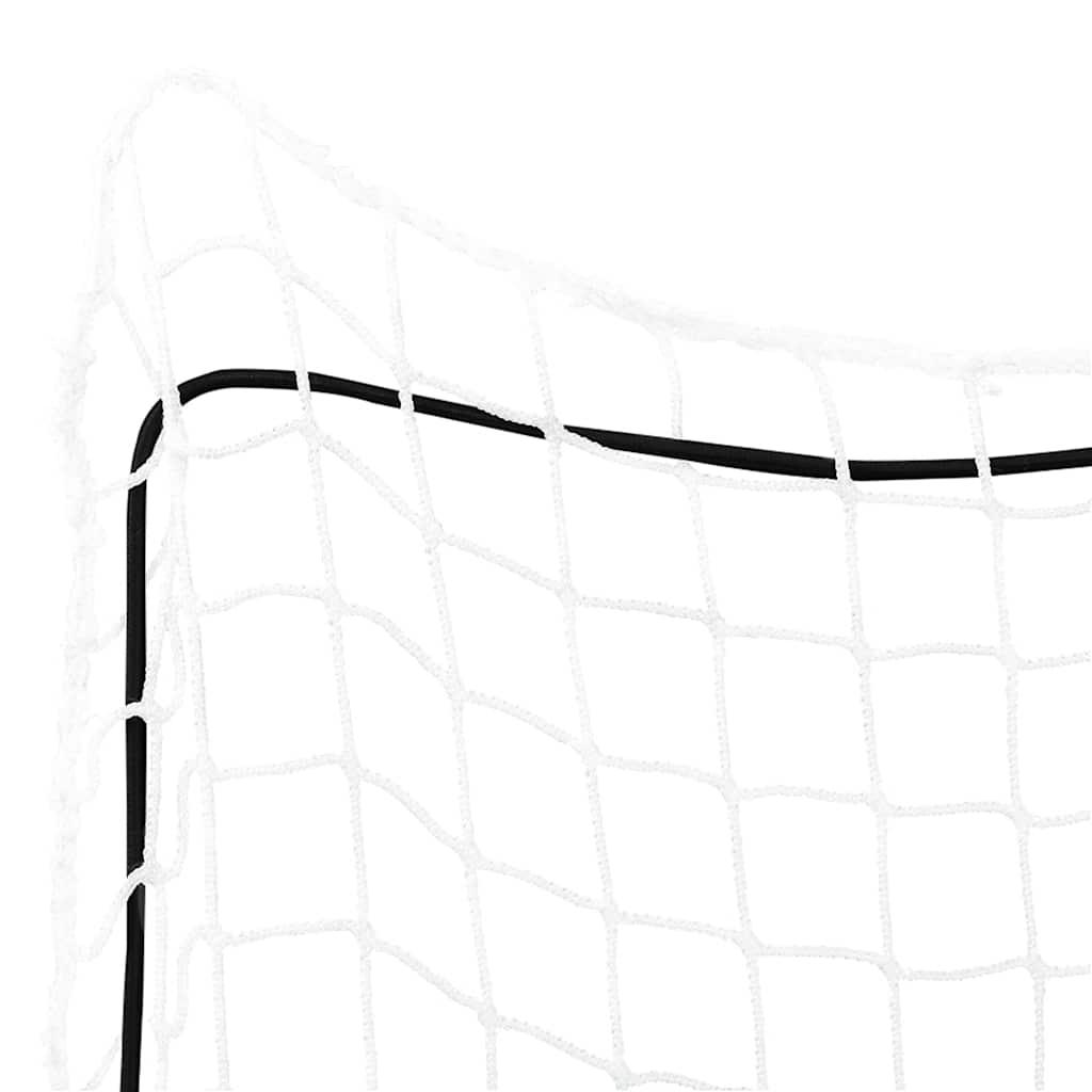 Vidaxx Anhängernetz elastisches Seil 6x3,5 m Polypropylen weiß