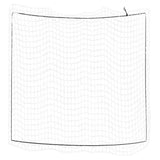 Vidaxx Anhängernetz elastisches Seil 4x4 m Polypropylen weiß