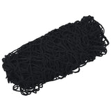 Vidaxx Anhängernetz elastisches Seil 2,2x1,5 m Polypropylen schwarz
