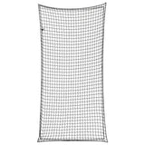 Vidaxx Anhängernetz elastisches Seil 4x2 m Polypropylen schwarz