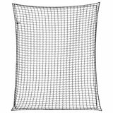 Vidaxx Anhängernetz elastisches Seil 3x2,5 m Polypropylen schwarz