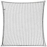 Vidaxx Anhängernetz elastisches Seil 3x3 m Polypropylen schwarz