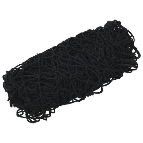 Vidaxx Anhängernetz elastisches Seil 6x3,5 m Polypropylen schwarz
