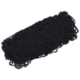 VIDAXL -Anhänger -Netzwerk Elastic Seil 8x3,5 m Polypropen Schwarz