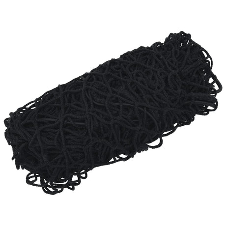 Vidaxx Anhängernetz elastisches Seil 4x4 m Polypropylen schwarz