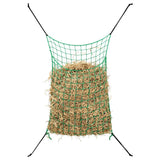 Vidaxx Heunetze 2 Stück 90x60 cm rechteckig Polypropylen grün
