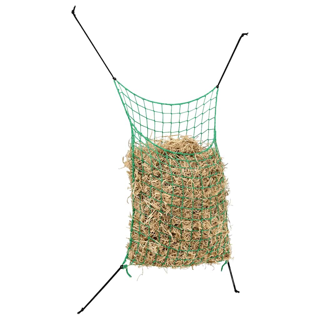 VidaXL Heunetze 2 Stk. 200x120 cm rechteckig Polypropylen grün