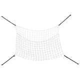 Vidaxx Heunetze 2 Stk. 200x120 cm rechteckig Polypropylen weiß