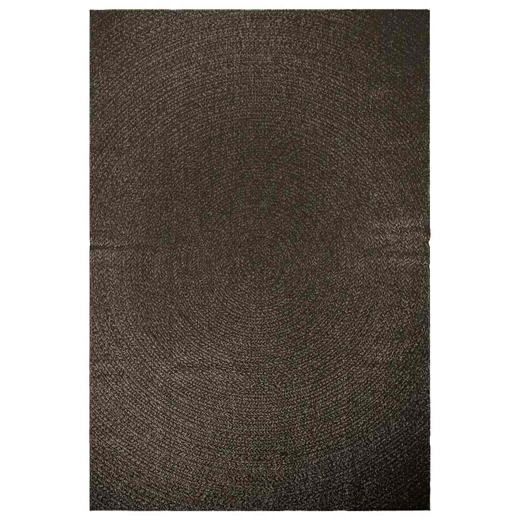 VidaXL Teppich Zizur Indoor und Outdoor 200x290cm Juteoptik Anthrazit