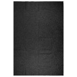 Vidaxl rug Zizur inside and outside 240x340cm jute look anthracite