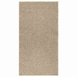 Vidaxl Rug Zizur Beige dentro y fuera de 80x150 cm de yute Look