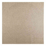 Vidaxl Rug Zizur beige all'interno e all'esterno 240x240 cm look iuta