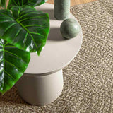 Vidaxl rug Zizur Beige Inside and outside 240x240 cm Jute look