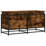 Vidaxx Aufbewahrungsbox mit Deckel 100x40x51,5 cm verarbeitetes Holz, Räuchereiche