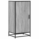 Vidaxx Schuhregal 48x38x97,5 cm, fertige Holzfarbe Sonoma-Eiche grau