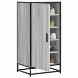 Vidaxx Schuhregal 48x38x97,5 cm, fertige Holzfarbe Sonoma-Eiche grau
