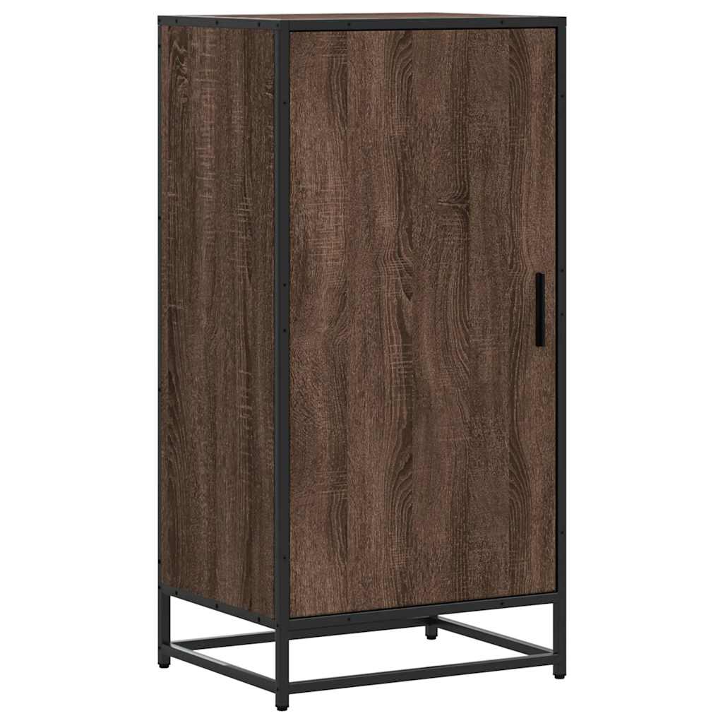 Vidaxx Schuhregal 48x38x97,5 cm, fertiges Holz, braune Eiche