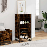 VidaXL shoe rack 48x38x97.5 cm processed wood smoked oak colored