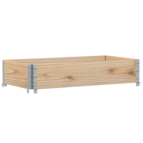 Vidaxx Pflanzgefäß 100x50 cm aus massivem Kiefernholz