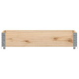 Vidaxx Pflanzgefäß 100x50 cm aus massivem Kiefernholz