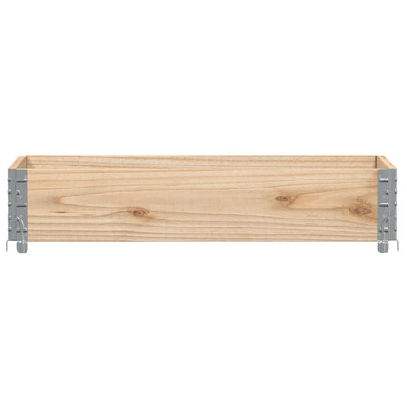 Vidaxx Pflanzgefäß 100x50 cm aus massivem Kiefernholz