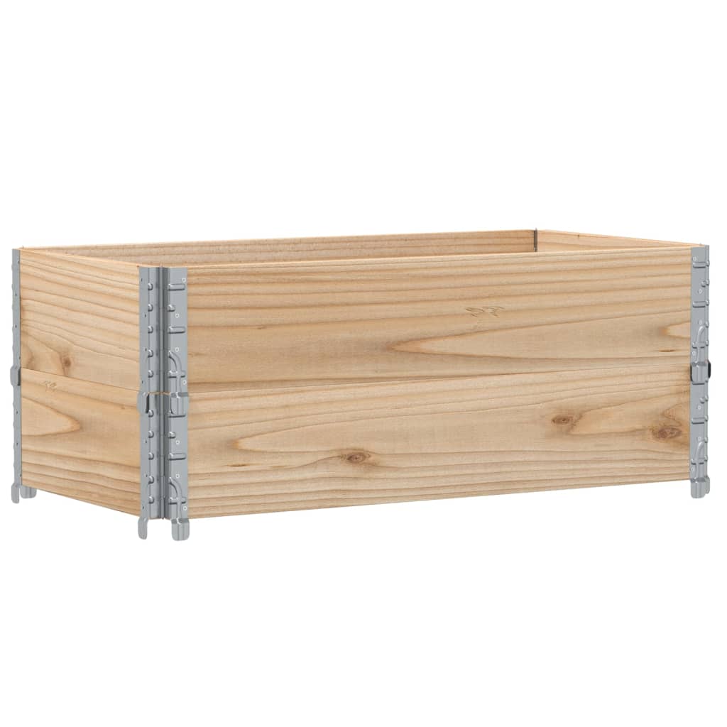 Vidaxx Pflanzgefäß 100x50 cm aus massivem Kiefernholz