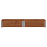 Vidaxx Pflanzgefäß 150x50 cm massives Kiefernholz braun
