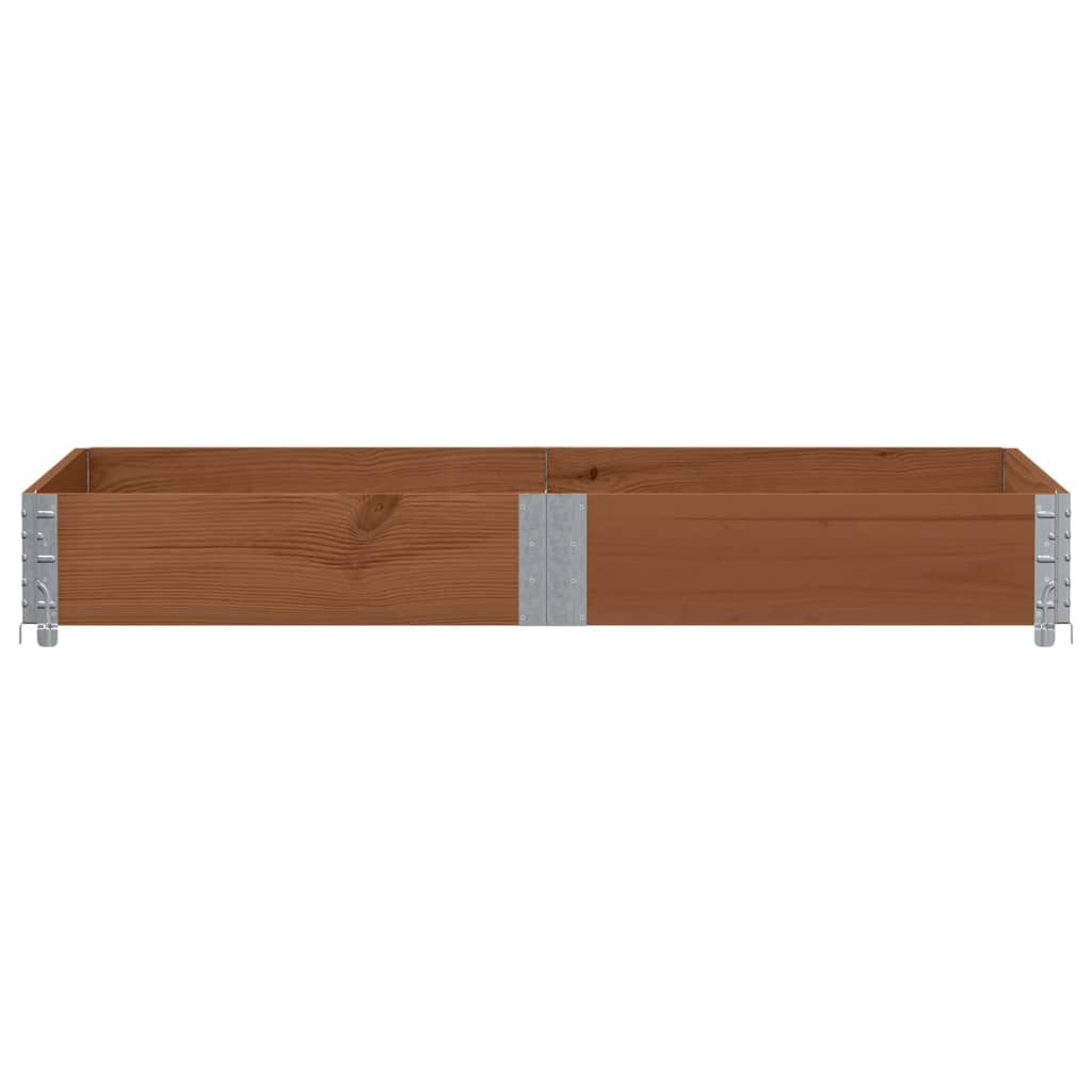 Vidaxx Pflanzgefäß 150x100 cm massives Kiefernholz braun
