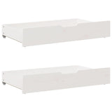 Vidaxl Bettlades 2 PCs 95x55x16 cm feste Péiere