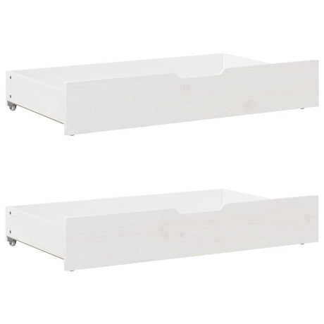 Vidaxx Bettschubladen 2 Stk. 95x55x17 cm massives Kiefernholz
