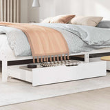 Vidaxx Bettschubladen 2 Stk. 95x55x17 cm massives Kiefernholz