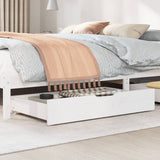 Vidaxl Bedlades 2 stk 95x55x16 cm Solid fyrretræ