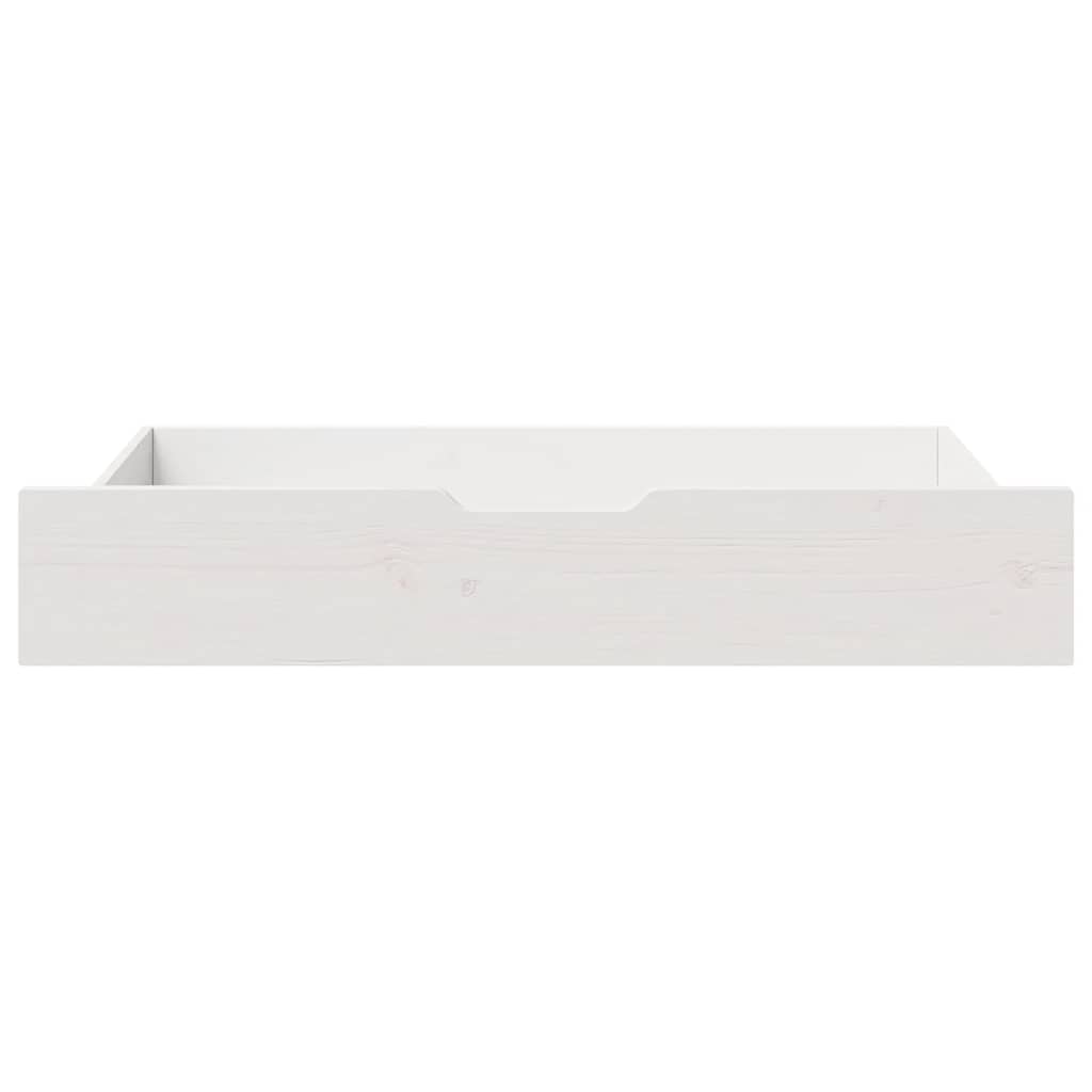 Vidaxx Bettschubladen 2 Stk. 95x55x17 cm massives Kiefernholz