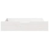 Vidaxx Bettschubladen 2 Stk. 85x55x17 cm Kiefer massiv weiß
