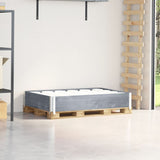 Vidaxx Palettenoberkante 120x80 cm massives Kiefernholz grau
