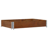 Vidaxx Palettenoberkante 120x80 cm massives Kiefernholz braun