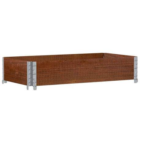 Vidaxx Palettenoberkante 100x50 cm massives Kiefernholz braun