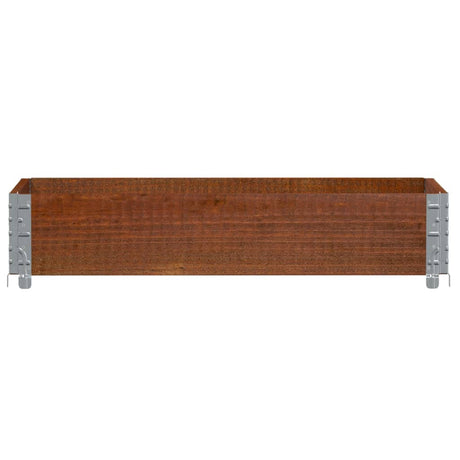 Vidaxx Palettenoberkante 100x50 cm massives Kiefernholz braun