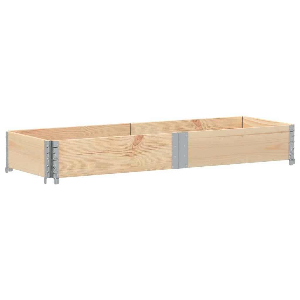 Vidaxx Palettenoberkante 150x50 cm massives Kiefernholz