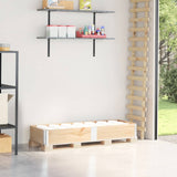 Vidaxx Palettenoberkante 150x50 cm massives Kiefernholz