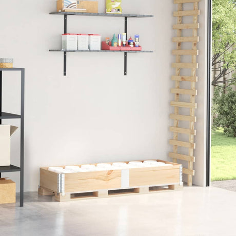 Vidaxx Palettenoberkante 150x50 cm massives Kiefernholz