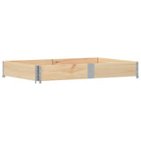 Vidaxx Palettenoberkante 150x100 cm massives Kiefernholz