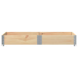 Vidaxx Palettenoberkante 150x100 cm massives Kiefernholz