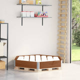 Vidaxx erhöhter Pflanzkasten sechseckig 160x160 cm Kiefernholz braun